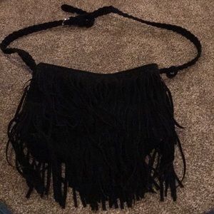 Fringe purse